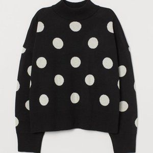 Women's H&M Knit Mock-turtleneck Sweater Size S